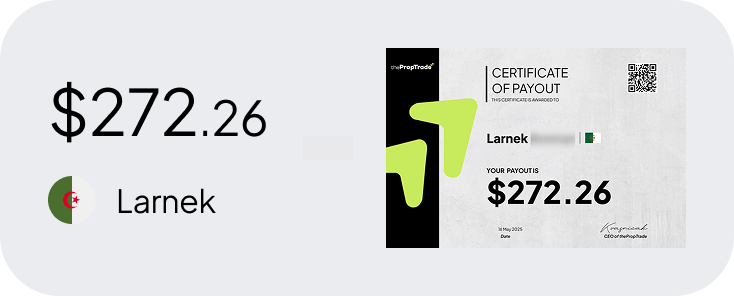 Payout certificate